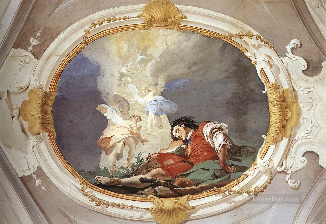 Palazzo Patriarcale Jacobs Dream Giovanni Battista Tiepolo Oil Paintings